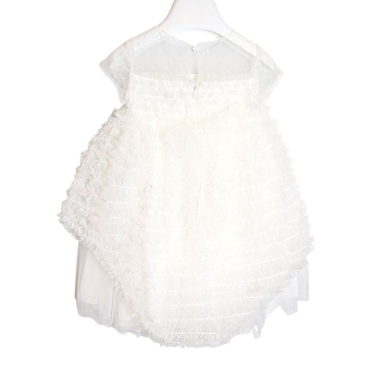 Abito da cerimonia Aletta Bimba Bianco - Primavera/Estate