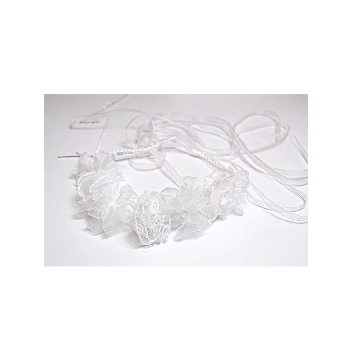 Coroncina Aletta Bimba Bianco - Continuativa