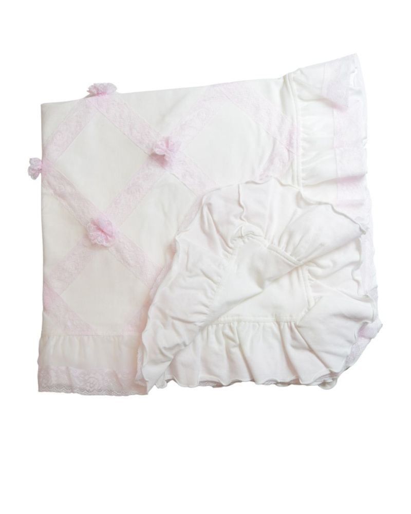 Coperta da viaggio Aletta Bimba Bianco - Primavera/Estate