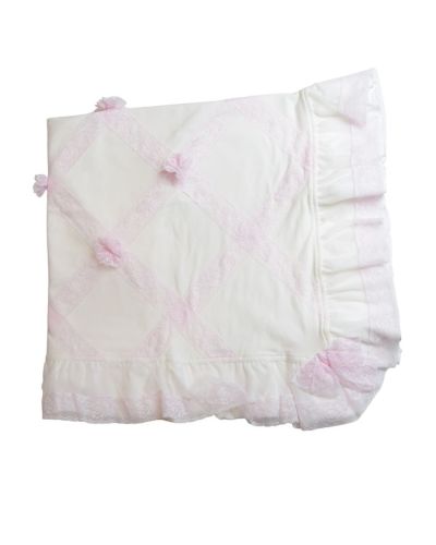 Coperta da viaggio Aletta Bimba Bianco