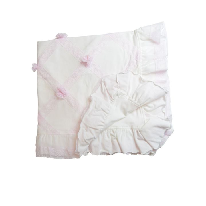Coperta Da Viaggio Aletta Bianco Bimba | Tamaiti