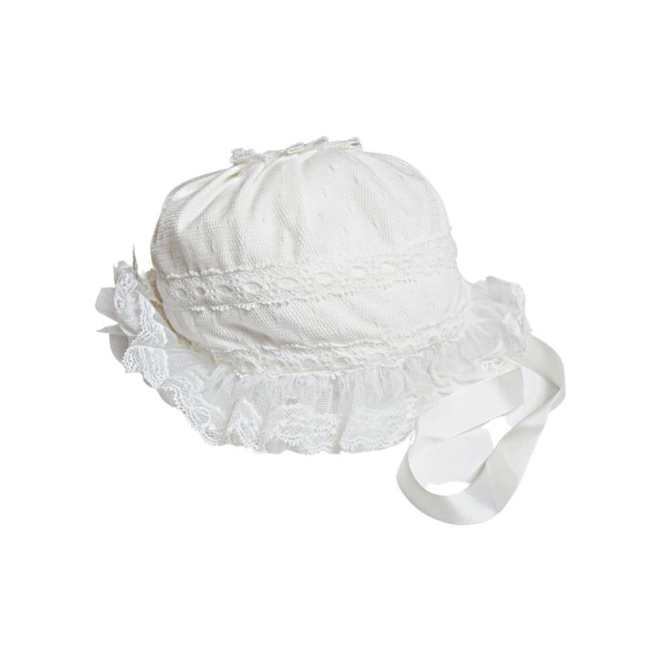 Cuffia Aletta Bimba Bianco