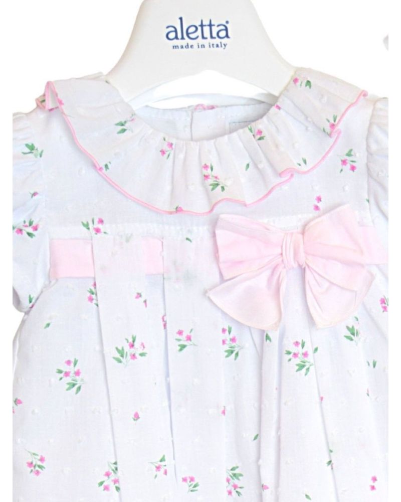 Abito Aletta Bimba Bianco - Primavera/Estate