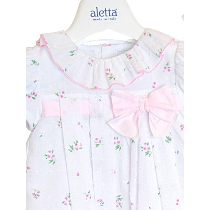 Abito Aletta Bianco Bimba | Tamaiti