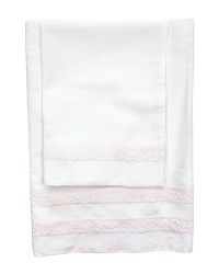 Aletta - Coperta da viaggio - Bimba - RA2501LEN-10-PANNA-ROSA