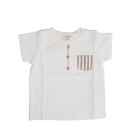 T-shirt Aletta Bimbo Bianco