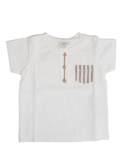 T-shirt Aletta Bimbo Bianco