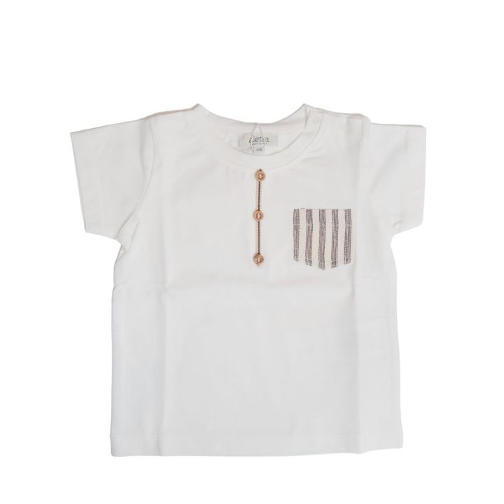 T-shirt Aletta Bimbo Bianco