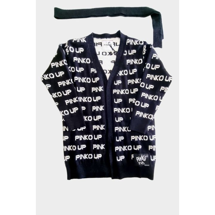 Cardigan Pinko Bambine e ragazze Nero - Autunno/Inverno