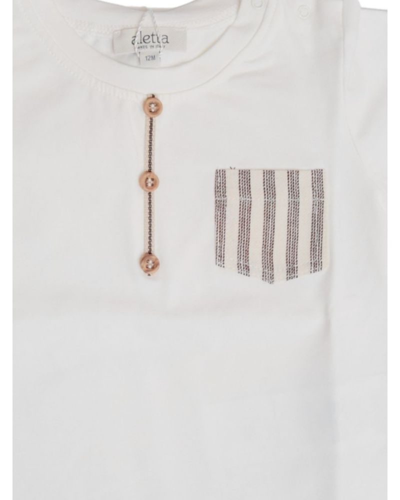 T-shirt Aletta Bimbo Bianco - Primavera/Estate