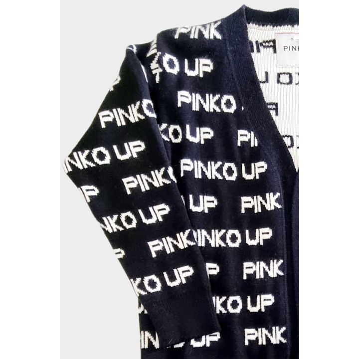 Cardigan Pinko Bambine e ragazze Nero - Autunno/Inverno