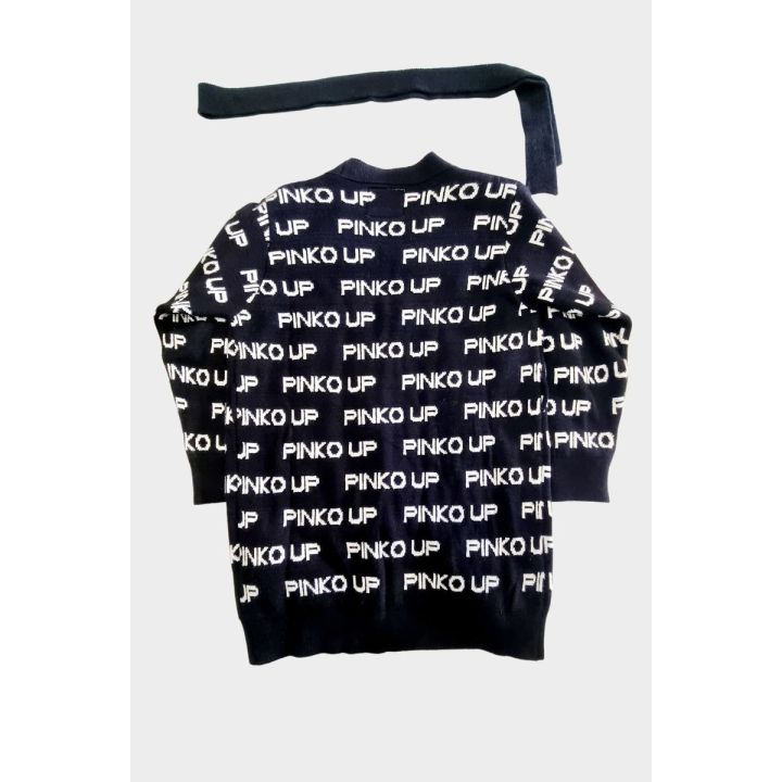Cardigan Pinko Bambine e ragazze Nero - Autunno/Inverno