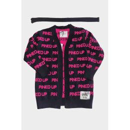 Cardigan Pinko Bambine e ragazze Nero