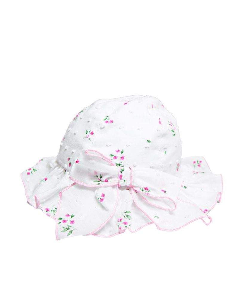 Cappello Aletta Bimba Bianco
