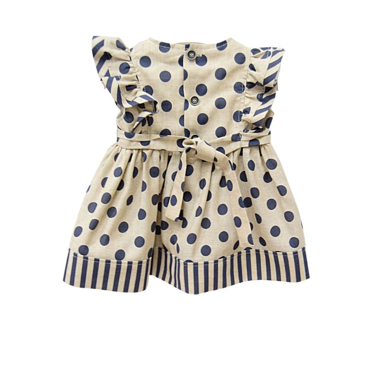Abito Aletta Bimba Beige - Primavera/Estate