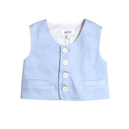 Gilet Aletta Bimbo Celeste