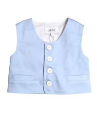 Gilet Aletta Bimbo Celeste