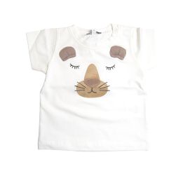T-shirt Aletta Bimbo Bianco