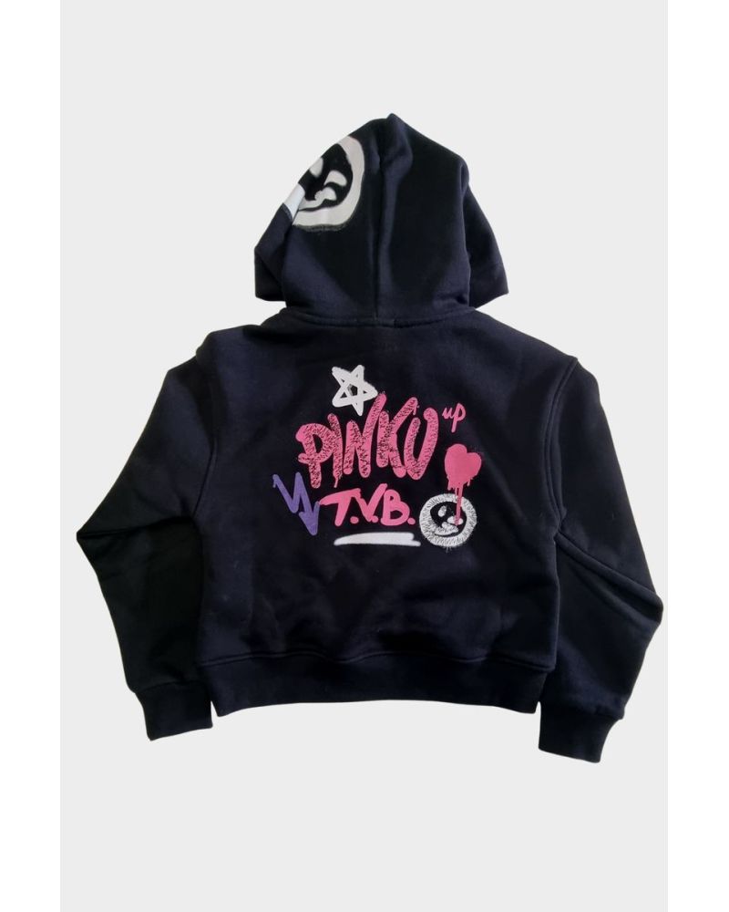 Felpa Pinko Bambine e ragazze Nero - Autunno/Inverno