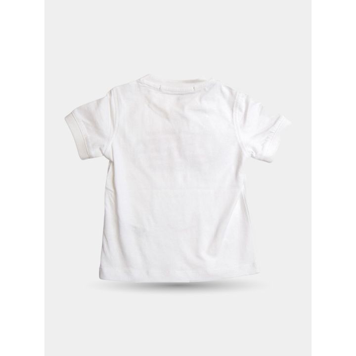 Retro liscio della t-shirt Jeckerson bianca con la stampa US of A