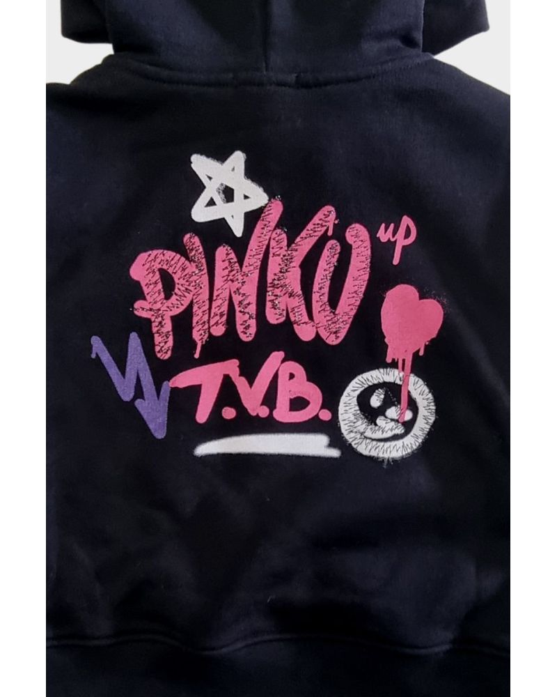 Felpa Pinko Bambine e ragazze Nero - Autunno/Inverno