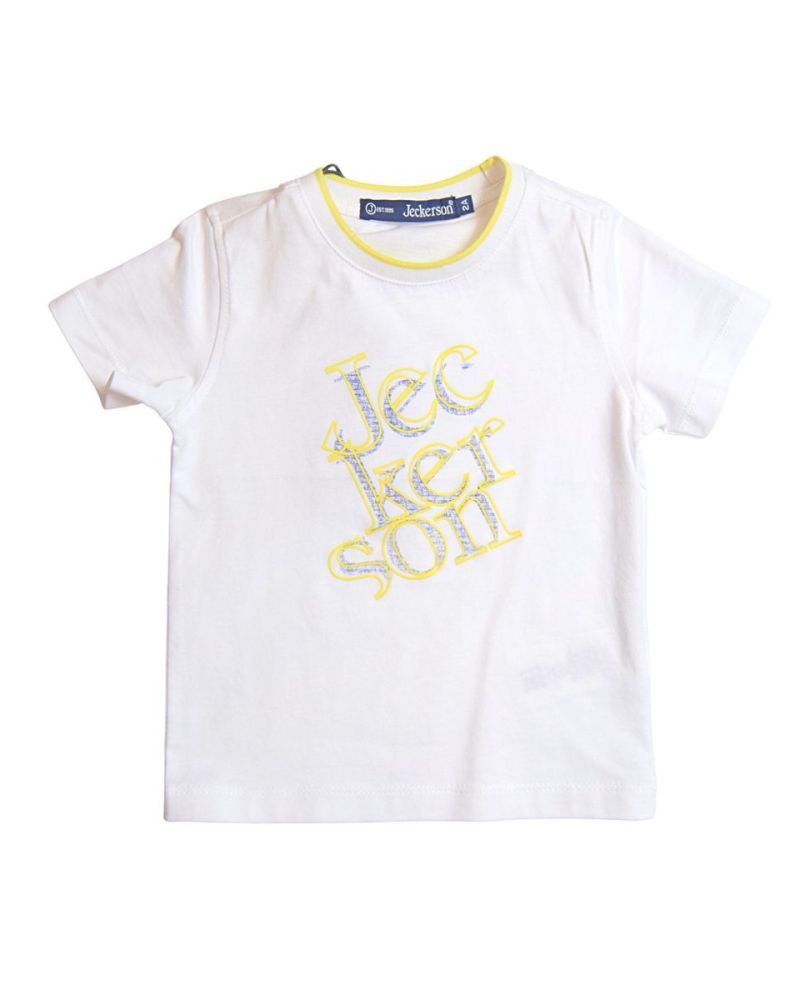 T-shirt Jeckerson Bambini e ragazzi Bianco