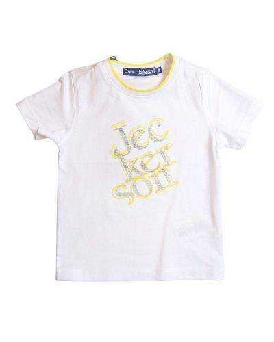 T-shirt Jeckerson Bambini e ragazzi Bianco