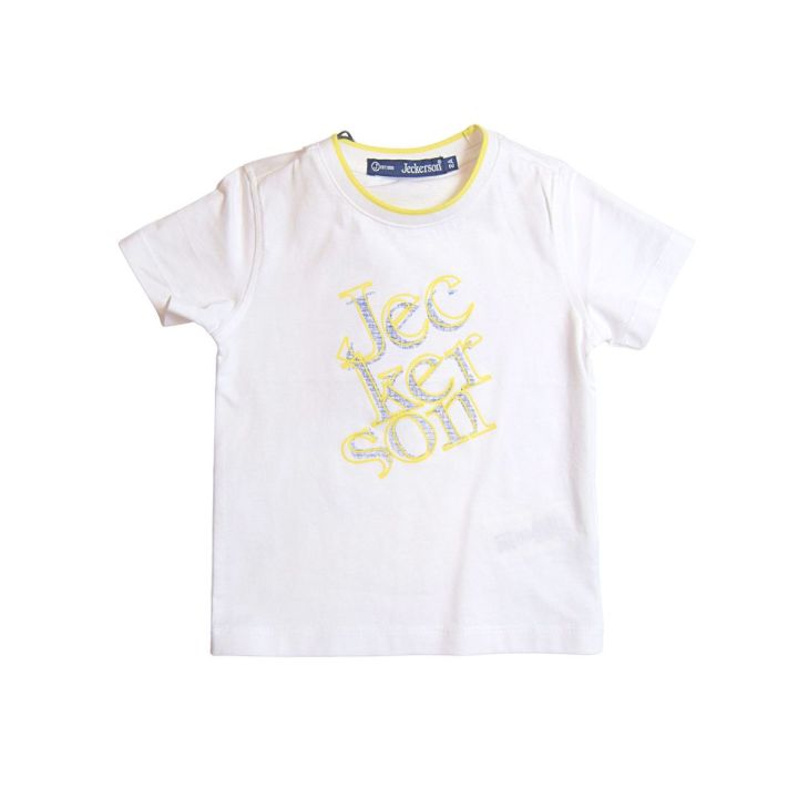 T-shirt Jeckerson Bambini e ragazzi Bianco