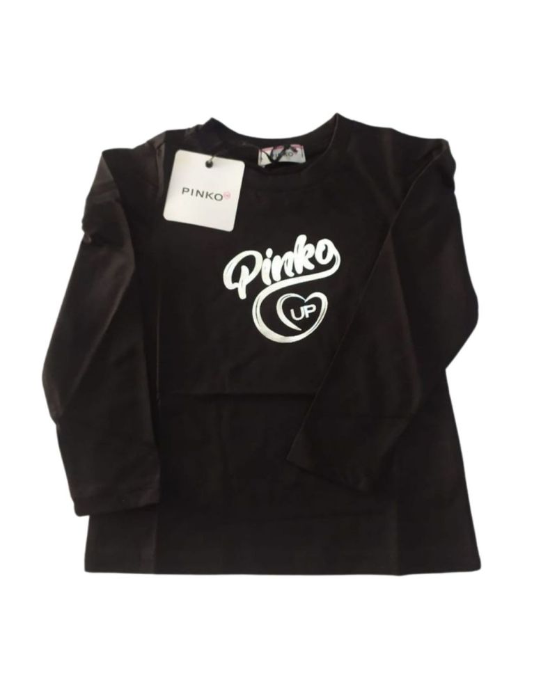 T-shirt Pinko Bambine e ragazze Nero