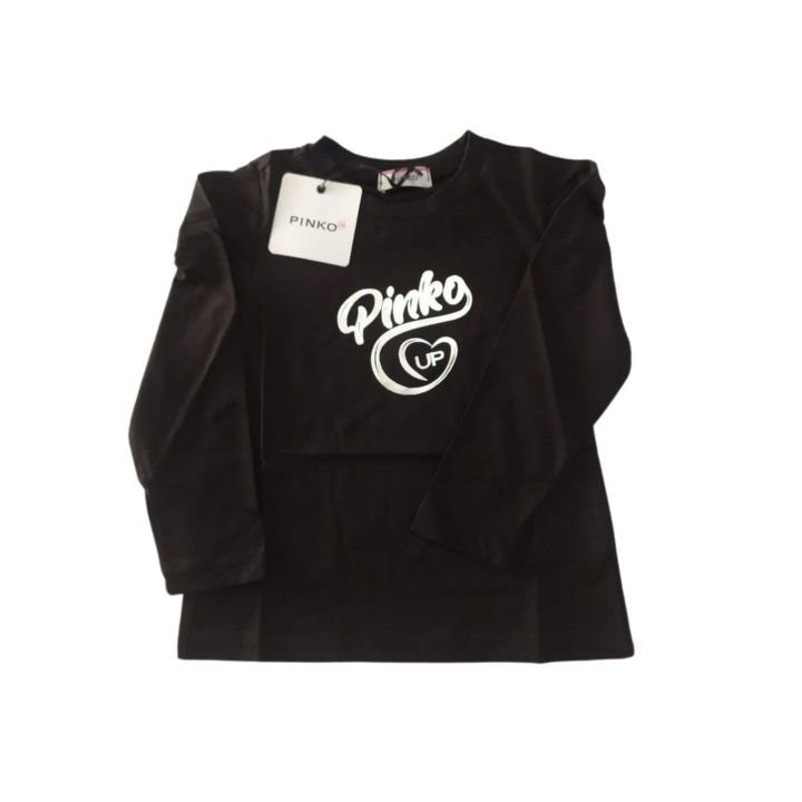 T-shirt Pinko Bambine e ragazze Nero