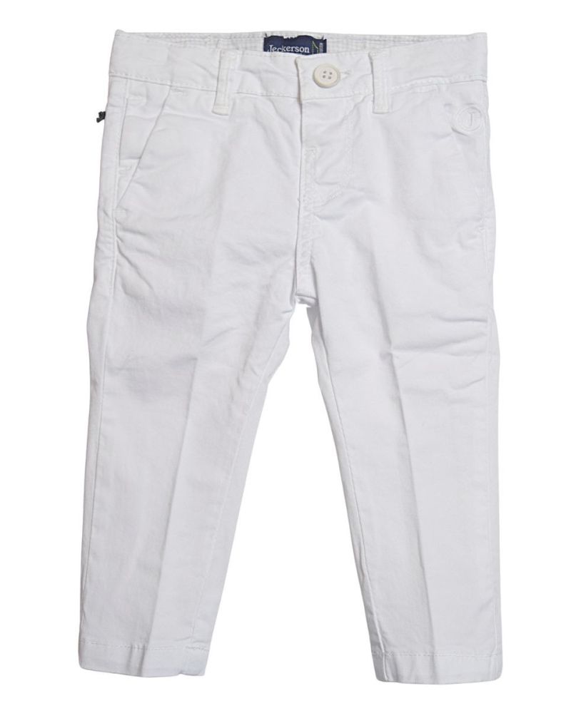 Pantaloni Jeckerson Bimbo Bianco - Primavera/Estate
