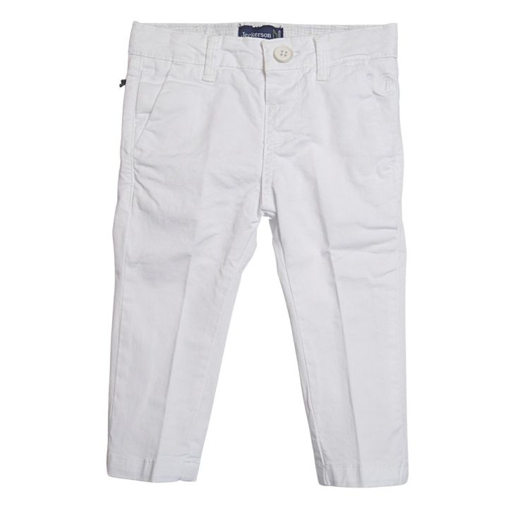 Pantaloni Jeckerson Bimbo Bianco - Primavera/Estate