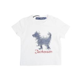 T-shirt Jeckerson Bimbo Bianco