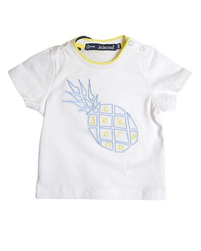 T-shirt Jeckerson Bimbo Bianco