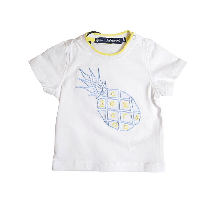T-shirt Jeckerson Bimbo Bianco