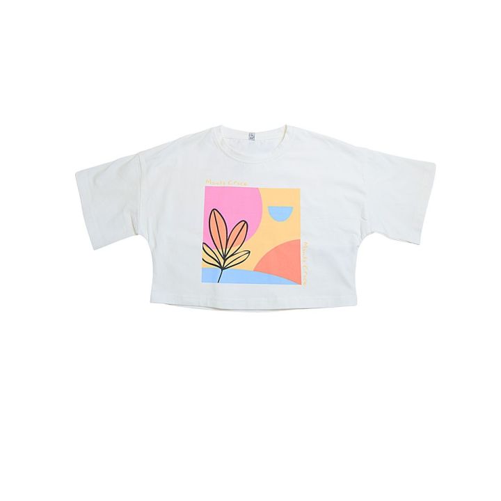 T-shirt Manila Grace Bambine e ragazze Beige - Primavera/Estate