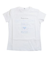 T-shirt Manila Grace Bambine e ragazze Bianco