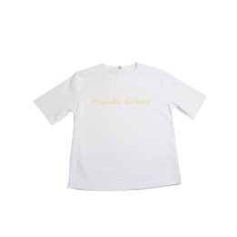T-shirt Manila Grace Bambine e ragazze Bianco - Primavera/Estate