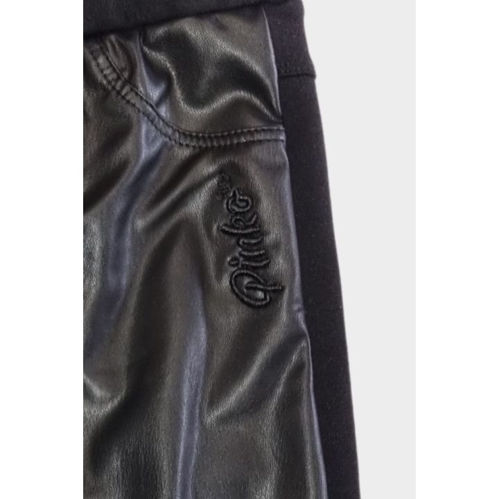 Leggings Pinko Nero Bambine E Ragazze | Tamaiti