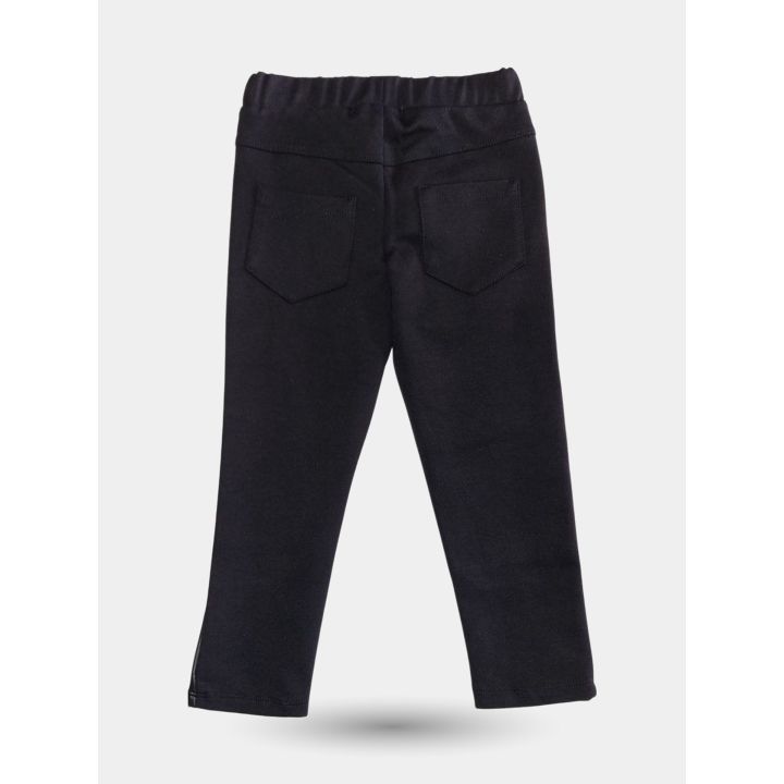 Retro dei leggings Pinko in punto milano con tasche applicate