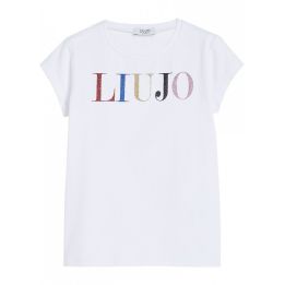 T-shirt Liu Jo Bambine e ragazze Bianco - Primavera/Estate