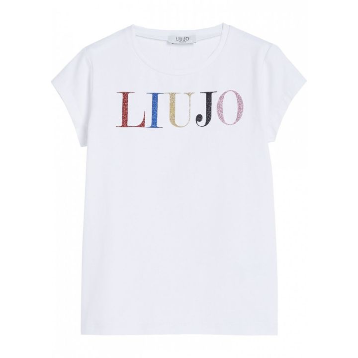 T-shirt Liu Jo Bambine e ragazze Bianco - Primavera/Estate