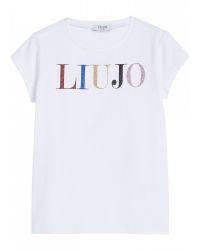 T-shirt Liu Jo Bambine e ragazze Bianco - Primavera/Estate