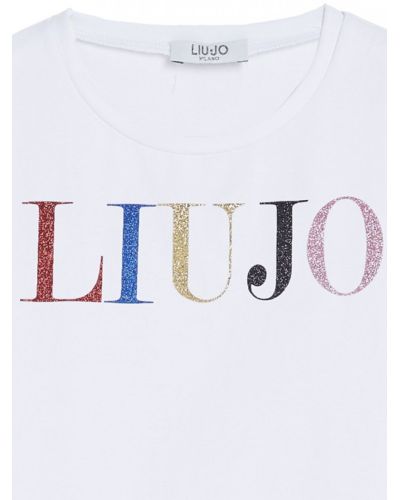 T-shirt Liu Jo Bambine e ragazze Bianco - Primavera/Estate