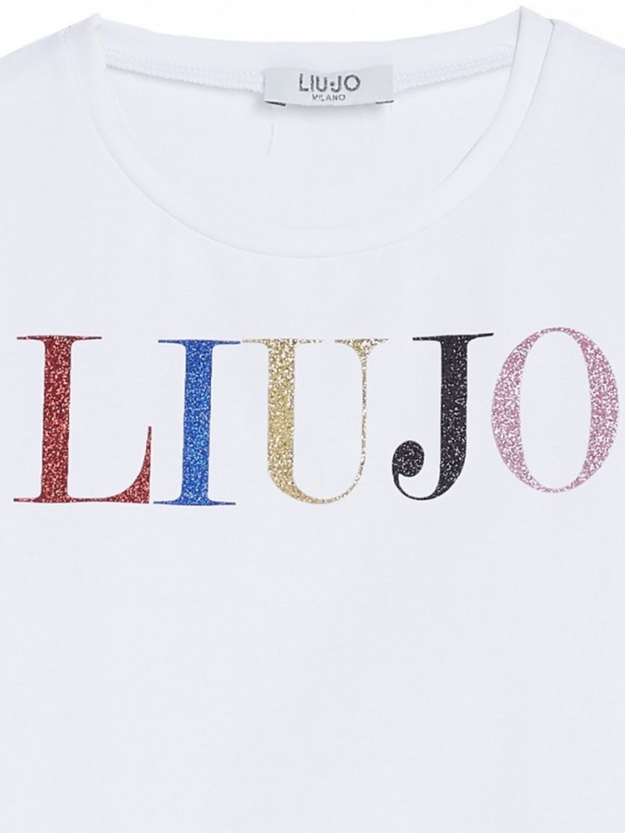 T-shirt Liu Jo Bambine e ragazze Bianco - Primavera/Estate