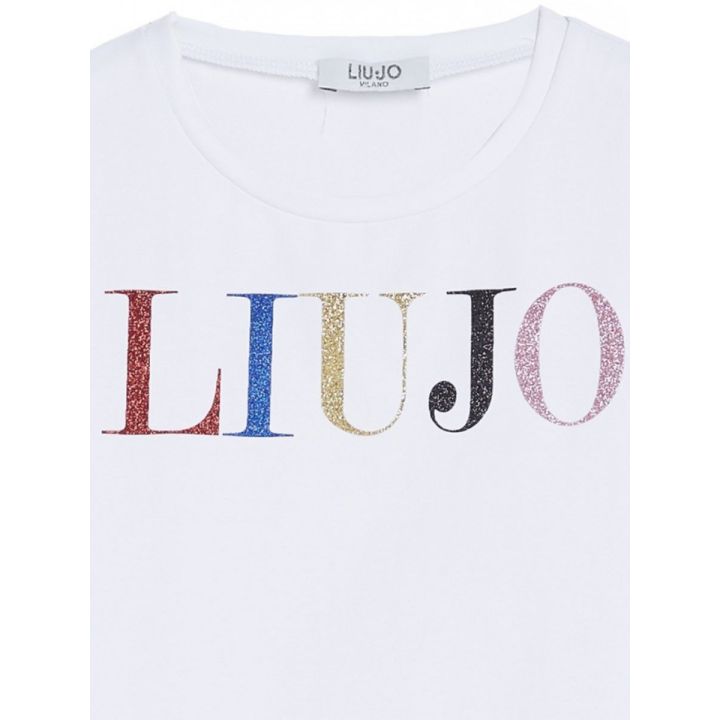 T-shirt Liu Jo Bambine e ragazze Bianco - Primavera/Estate