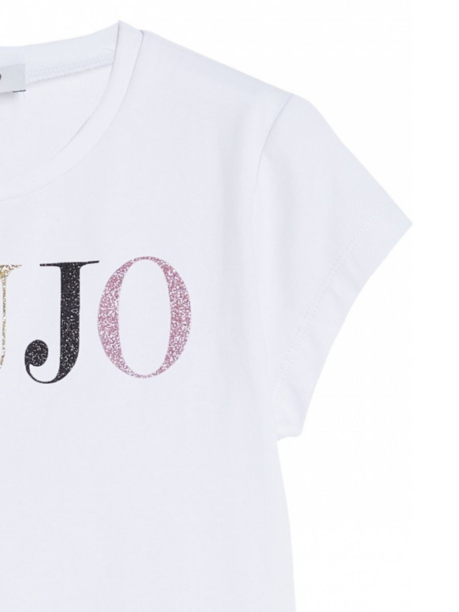 T-shirt Liu Jo Bambine e ragazze Bianco - Primavera/Estate