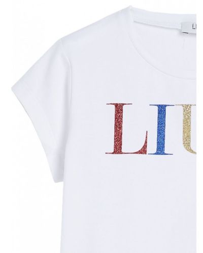 T-shirt Liu Jo Bambine e ragazze Bianco - Primavera/Estate
