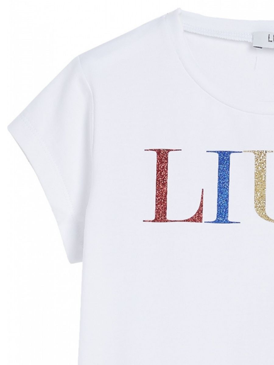 T-shirt Liu Jo Bambine e ragazze Bianco - Primavera/Estate