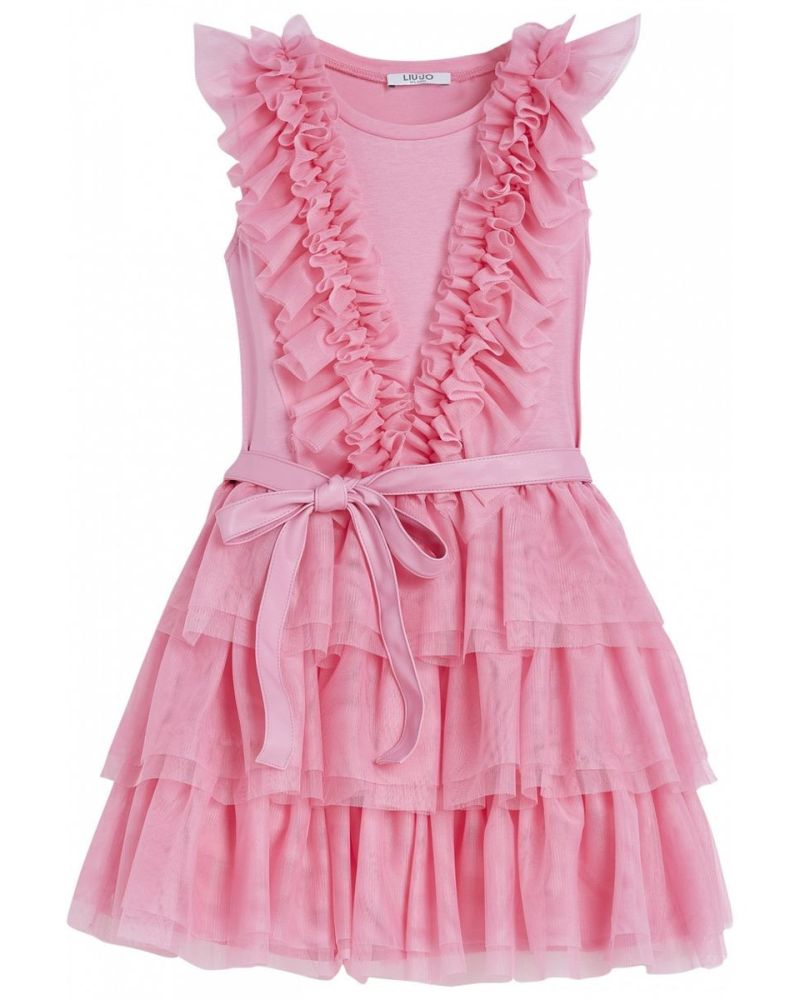 Abito Liu Jo Bambine e ragazze Rosa - Primavera/Estate